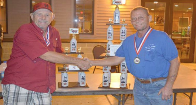 Reserve Grand Champion Ed Myers - M&M Cookers & Grand Champion Don Canterbury - We Be Smokin Image